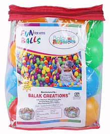 DHAWANI Soft Balls Pack of 25 - Multicolour