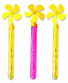 DHAWANI Bubble Stick Wiith Windmill Fan Pack of 5 - Multicolor