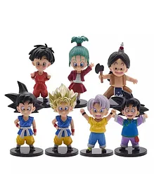 Augen Dragon Ball Action Figure Limited Edition Pack of 7 -  Height 7 cm