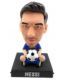 Augen Super Hero Messi Action Figure Limited Edition Bobblehead with Mobile Holder for Car Dashboard, Office Desk & Study Table - Height 14 cm