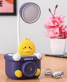 Led Table Lamp Duck - Blue