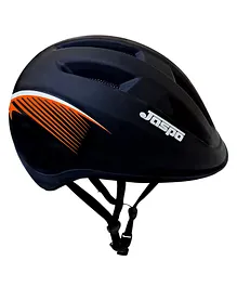 Jaspo Secure Sports Utility Protective Helmet Medium - Orange Black