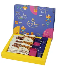 Loyka Royal Blue Assorted Choco Gift Box - 14 Pieces