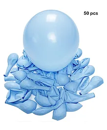 Balloon Junction Party Decoration Balloons Light Blue - Pack of 50