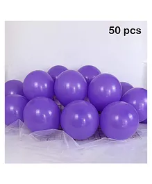 Balloon Junction Balloons Pack of 50 - Purple Violet