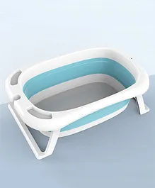 Safe-O-Kid Foldable Baby Bath Tub - Blue