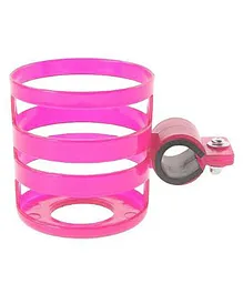 Safe O Kid Stroller Cup Holder Carrying Milk Bottle Stroller Accessories - Pink