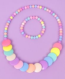SYGA Candy Children's Spot Jewelry Beads Necklace Bracelet - Multicolour
