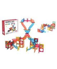 Happy Hues Magnetic Tiles Building Kit Multicolour - 178 Pieces
