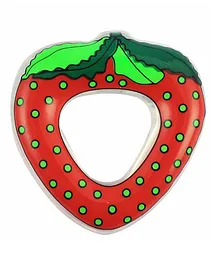 Fingo BRAIN Water Teether Strawberry Shape Teether - Red