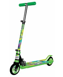 Skoodle Power Play Lets Vroom 2 Wheel Kick Scooter -Green