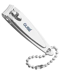 GUBB Finger Nail Clipper With Key Chain - Silver