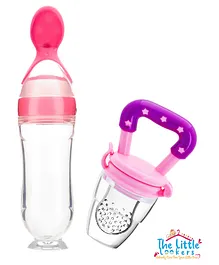 The Little Lookers Infant Squeezy Silicone Food Feeder and Fruit Pacifier Pack of 2 - 90 ml