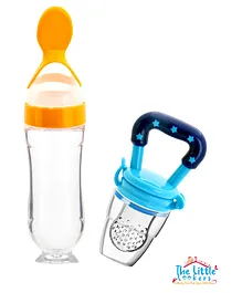 The Little Lookers Infant Squeezy Silicone Food Feeder and Fruit Pacifier Pack of 2 - 90 ml