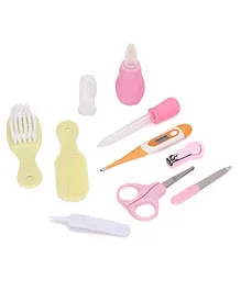 Adore Mini Baby Grooming Kit 10 Pieces (Color May Vary)
