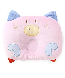 Adore Baby Neck & Head Support Pillow Piggy Design (Color May Vary)