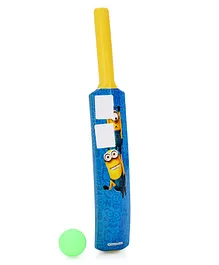 Kreative Kids Minions Cricket Ball and Bat -  Yellow & Green