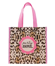 Stephen Joseph Recycled Gift Bag Leopard Print - Pink