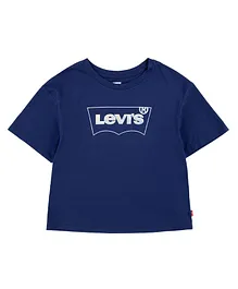 Levi's Half Sleeves Meet & Greet Batwing Sleeve Tee - Blue