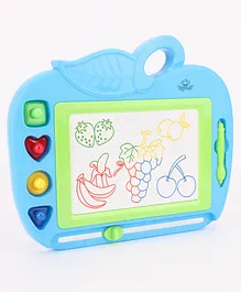 Toynest Mini Magic Magnetic Drawing Board Blue - 6 Pieces 