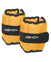 Reach Adjustable Ankle Weights Orange - 1.5 Kg