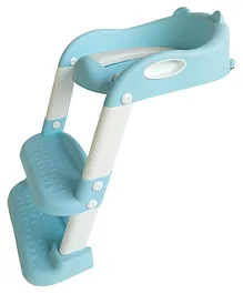 SYGA Toilet Potty Trainer Seat With Step And Ladder Chair Kit Potty Seat - Light Blue