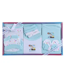Eio Baby Gift Set for New Born Pack of 13 - Mint Green