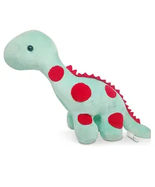 Beewee Dinosaur Plush Stuffed Animal Soft Toy Turquoise - Length 33 Cm