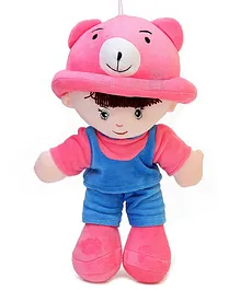 Beewee Addie Boy Plush Soft Doll Toy Huggable 35 Cms Pink