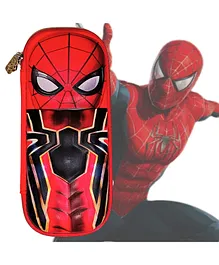KARBD Marvel Avengers Super Hero Spiderman Hardtop 3D Pencil Case - Red