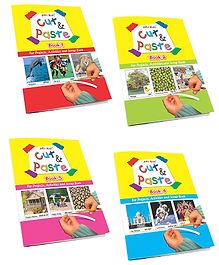 Cut & Paste Project Activities & Scrap Books Set of 4 - English