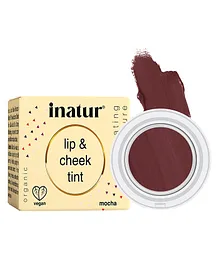 Inatur Lip & Cheek Tint Mocha - 4 g