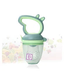 Bembika Baby Nibbler Piggy Baby Pacifier Food Nibbler - Green