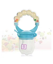 Bembika Baby Food Nibbler Ring Design Baby Pacifier Large - Off White