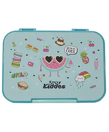 Smily Kiddos Bento lunch box-Cool Fruit Theme - Light Blue