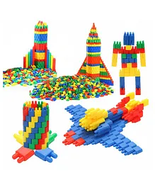 JD Fresh Bullet Building Blocks Multicolour - 150 Pieces