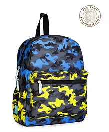 Baby Jalebi Camo Big Personalised Backpack Multicolour- Height 14 Inches