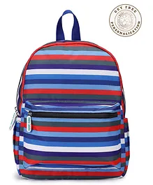 Baby Jalebi Personalised Play School Bag Kids Backpack Padded Straps Stripe Multicolour  14 Inches
