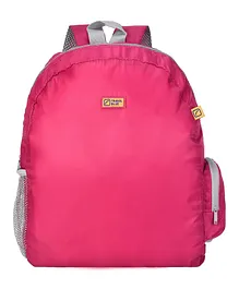 Travel Blue Foldable Large Backpack Pink - Height 12 Inches