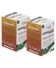 Nature Sure Good Liver Capsules with Milk Thistle for Natural Protection against Fatty Liver - 2 Packs (90 Capsules Each)