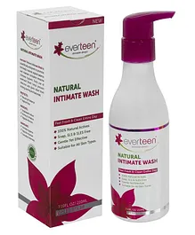 everteen Natural Intimate Wash for Feminine Hygiene in Women Pack of 2 - 210 ml Each