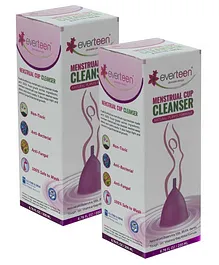 everteen Menstrual Cup Cleanser With Plants Based Formula for Women Pack of 2 - 200 ml each
