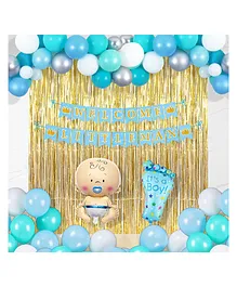 Untumble Baby Boy Welcome Home Foil Decor Kit - Golden