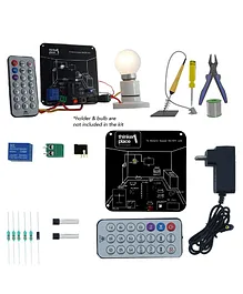 THINKER PLACE Tool DIY Kit STEM Educational DIY Home Automation Kit Without 3D Case & With Toolkit - Multicolor