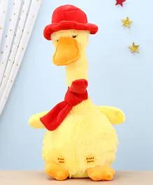 Aarohi Toys Musical Dancing Duck Yellow - Height 29 cm