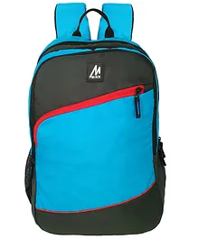Mike Campus Backpack Light Blue & Black  20Ltrs - 18 Inchs