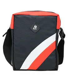 Mike Multipupose Sling Bag - Black and Red