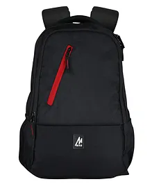 Mike Unisex Laptop Backpack Black & Red  - 18 inch