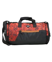 Mike Bags Dual Tone Gym Bag -   Red
