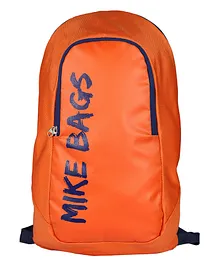 Mike Bags Eco Day Pack Orange & Blue - Height 17.3 Inches